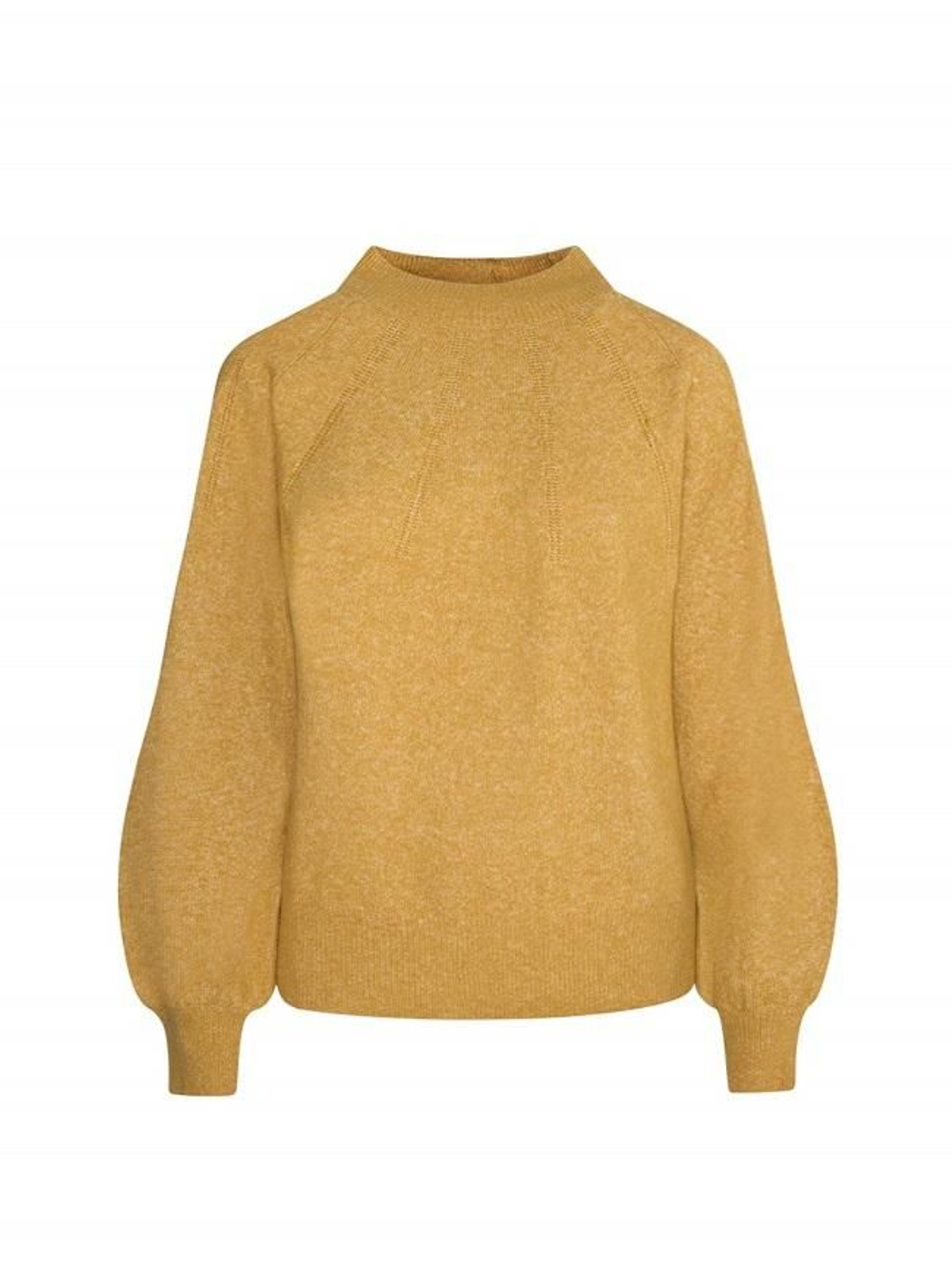 Jersey de punto con cuello perkins y mangas ligeramente abullonadas, de Pepe Jeans