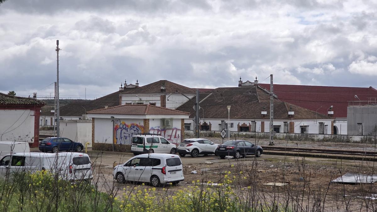Estación de tren de Montoro, este martes.