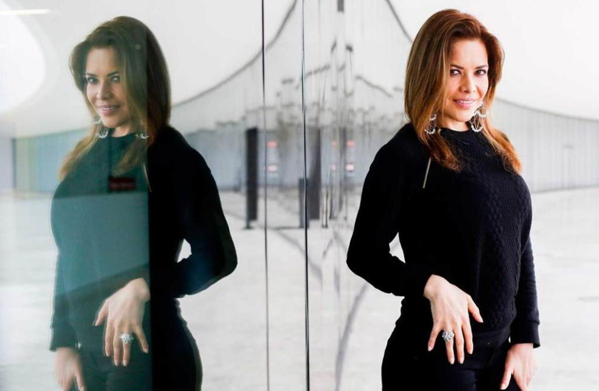 Lilí Brillanti, en el Centro Cultural Niemeyer.