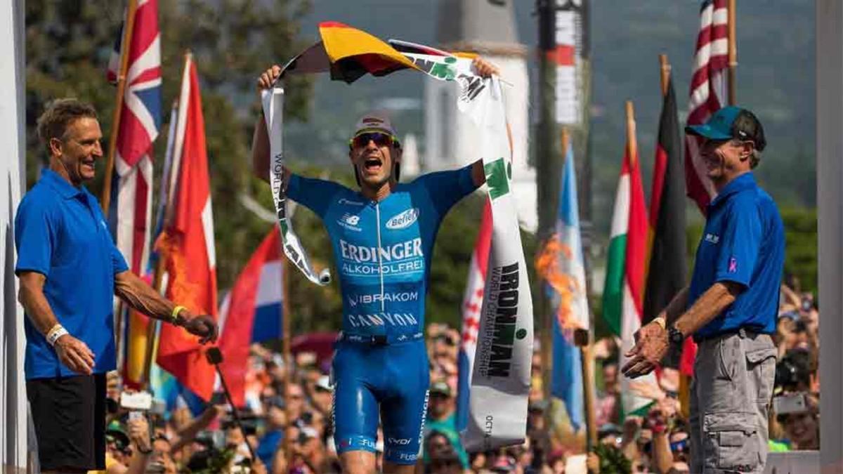 Lange se impuso en el Ironman de Hawai