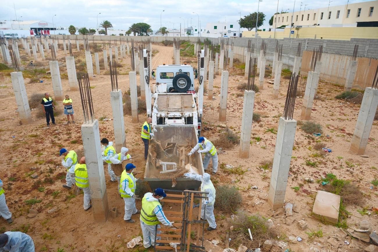 Arrecife cierra el mayor fumadero de drogas de Lanzarote