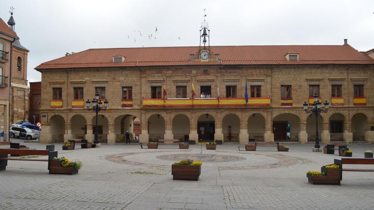 Plaza Mayor de Benavente.