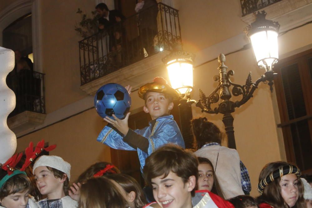 Cabalgata de los Reyes Magos en Alicante.