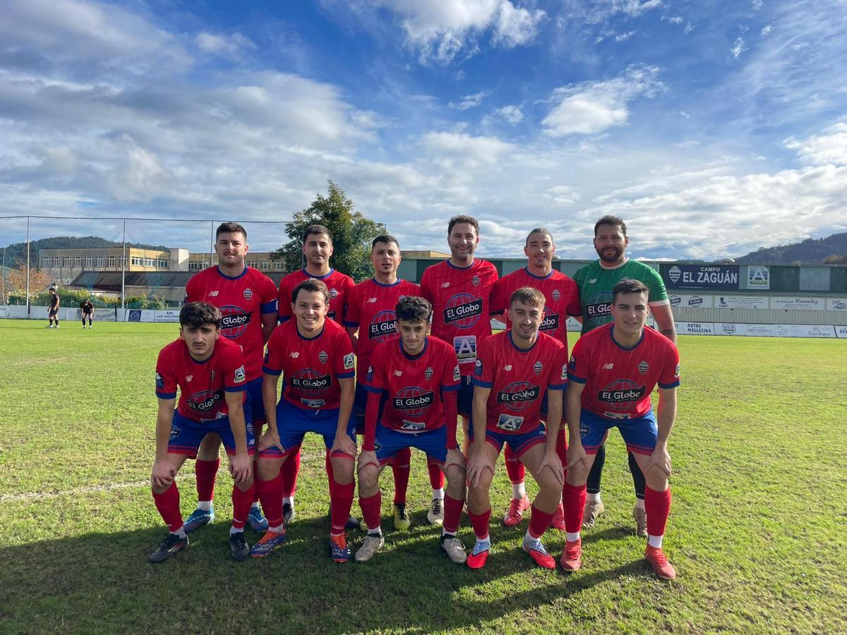 Once inicial del Salas contra el Versalles.