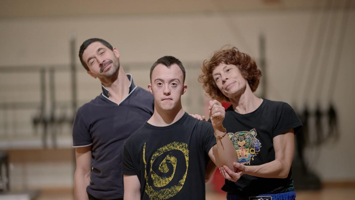 Un momento del ensayo de 'Una brillant imperfecció'.