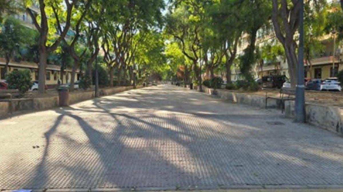 Zona de Alfafar donde se actuará