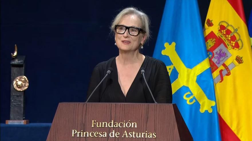 Discurso de Meryl Streep, premio Princesa de Asturias de las Artes