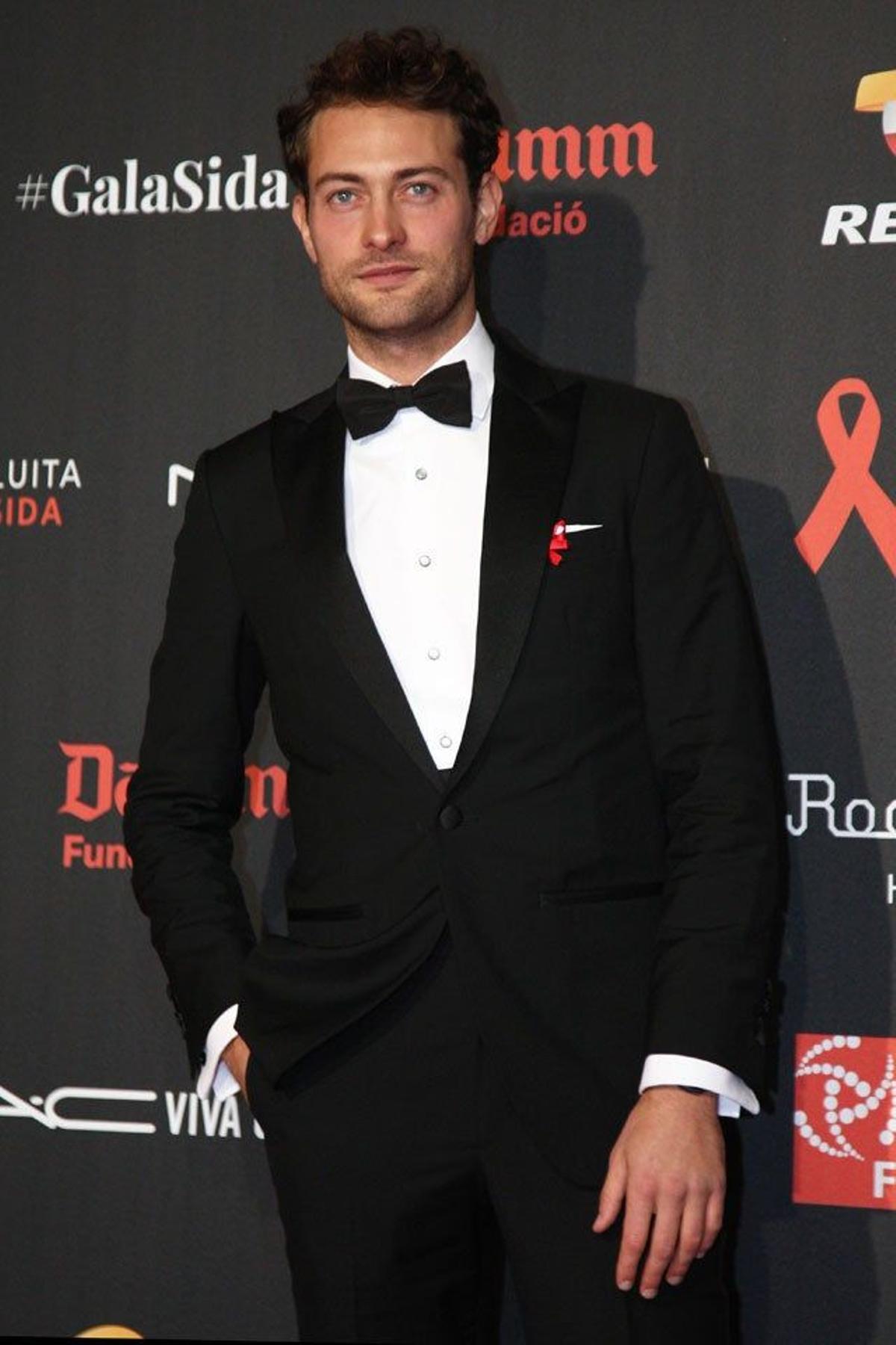 Peter Vives, en la gala la Lucha contra el SIDA 2015.