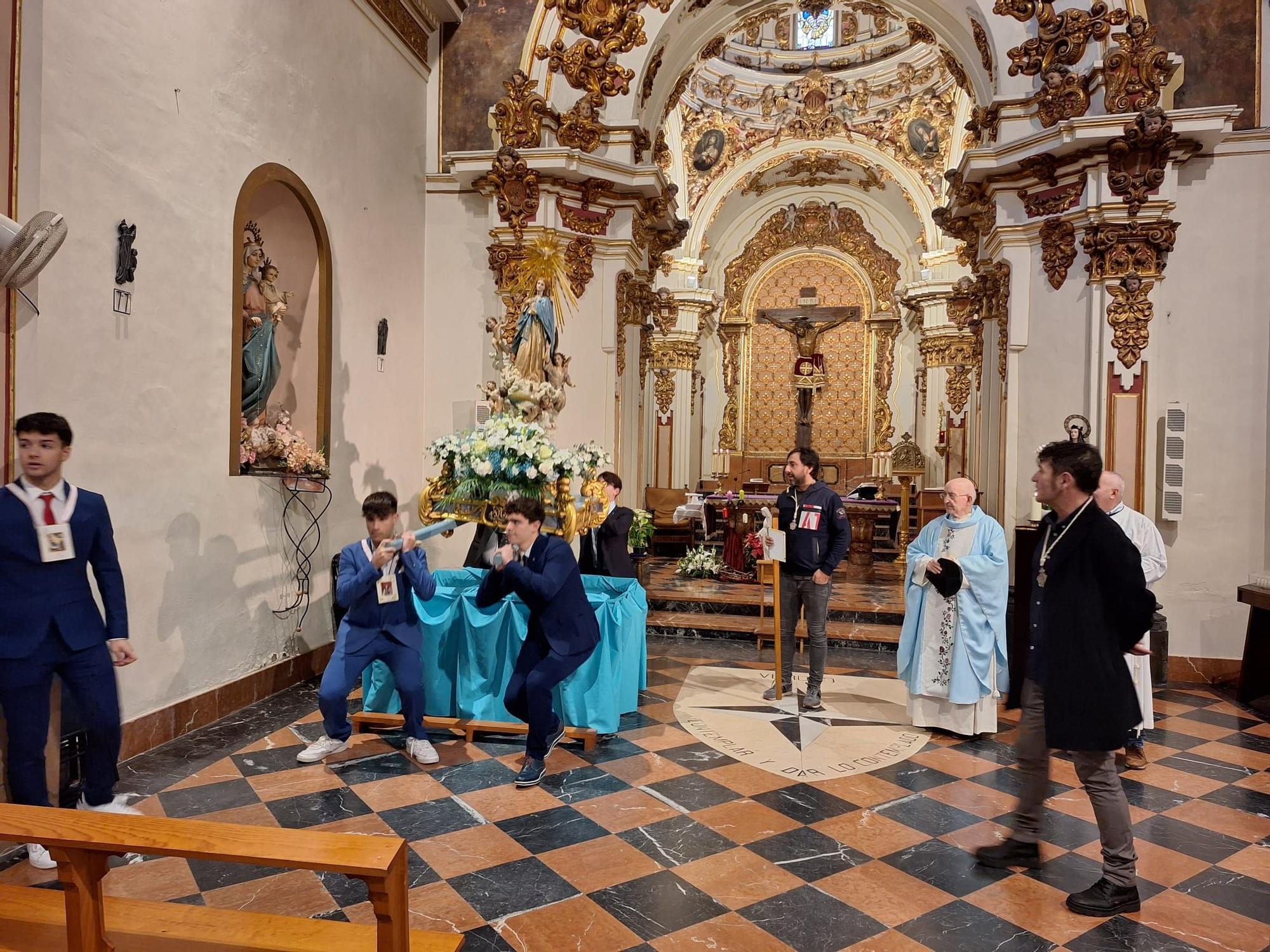 Vila-real rinde honores a la Puríssima del Poble