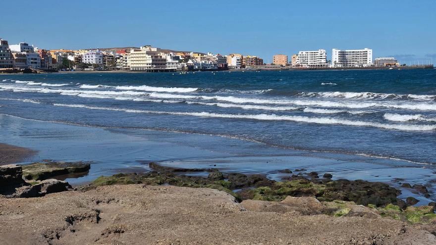 Una de las calas de El Médano, en el municipio tinerfeño de Granadilla de Abona.