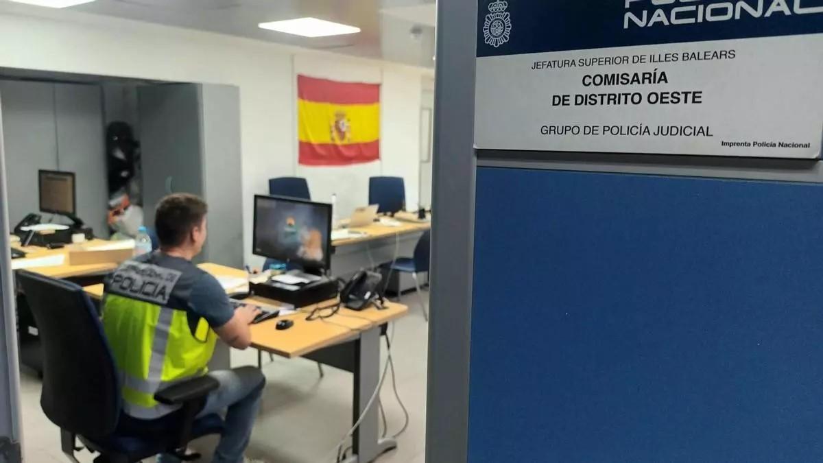 Das Büro der zuständigen Dienststelle der Nationalpolizei in Palma.