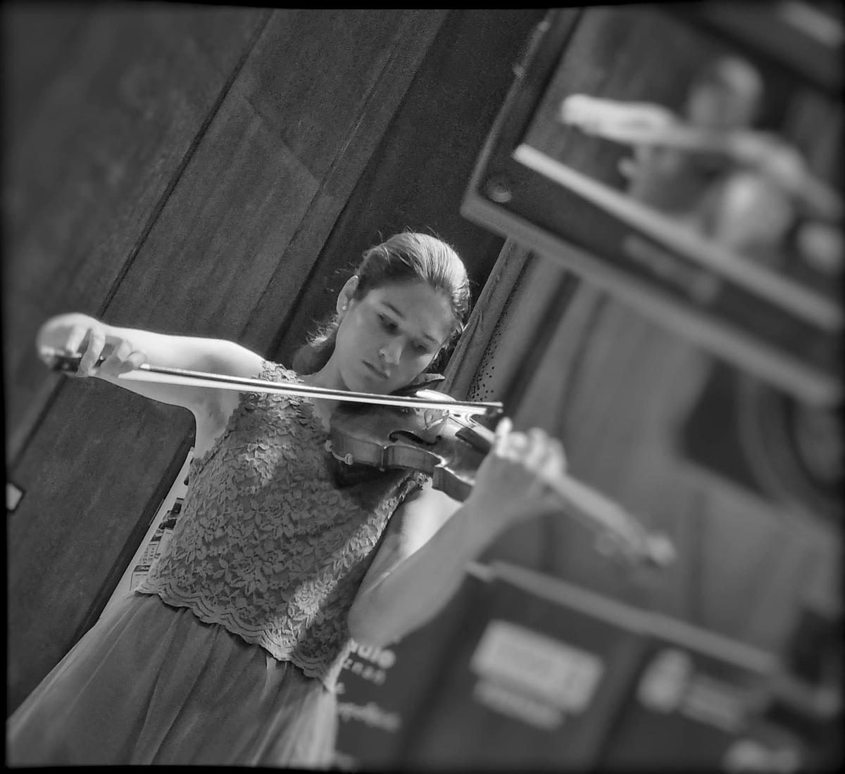 Cecilia Arnau durante el certamen en Poznan, Polonia