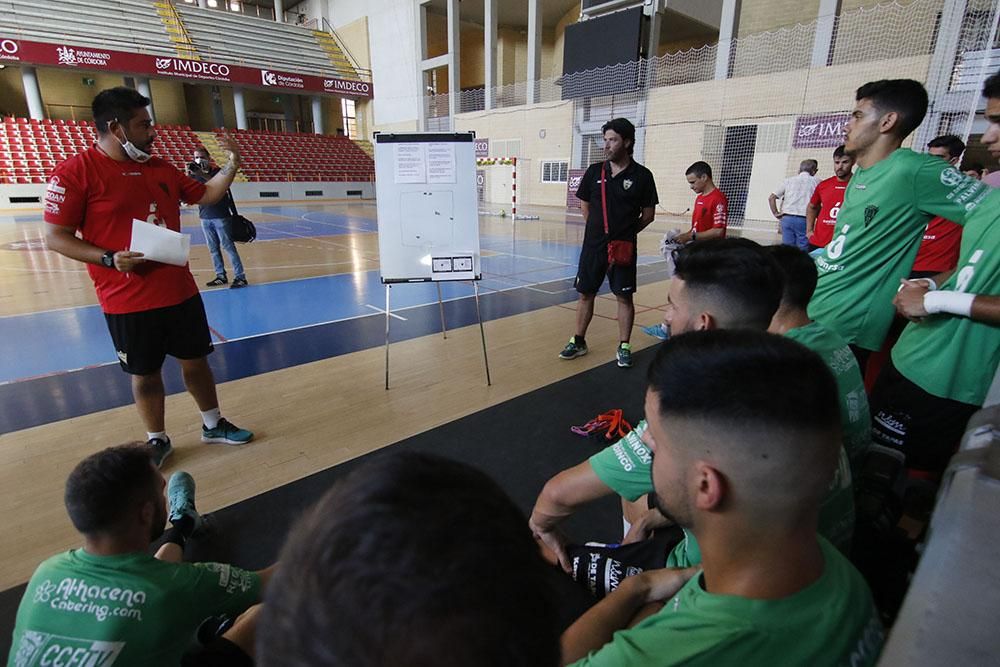 Primer entrenamiento del Córdoba Futsal