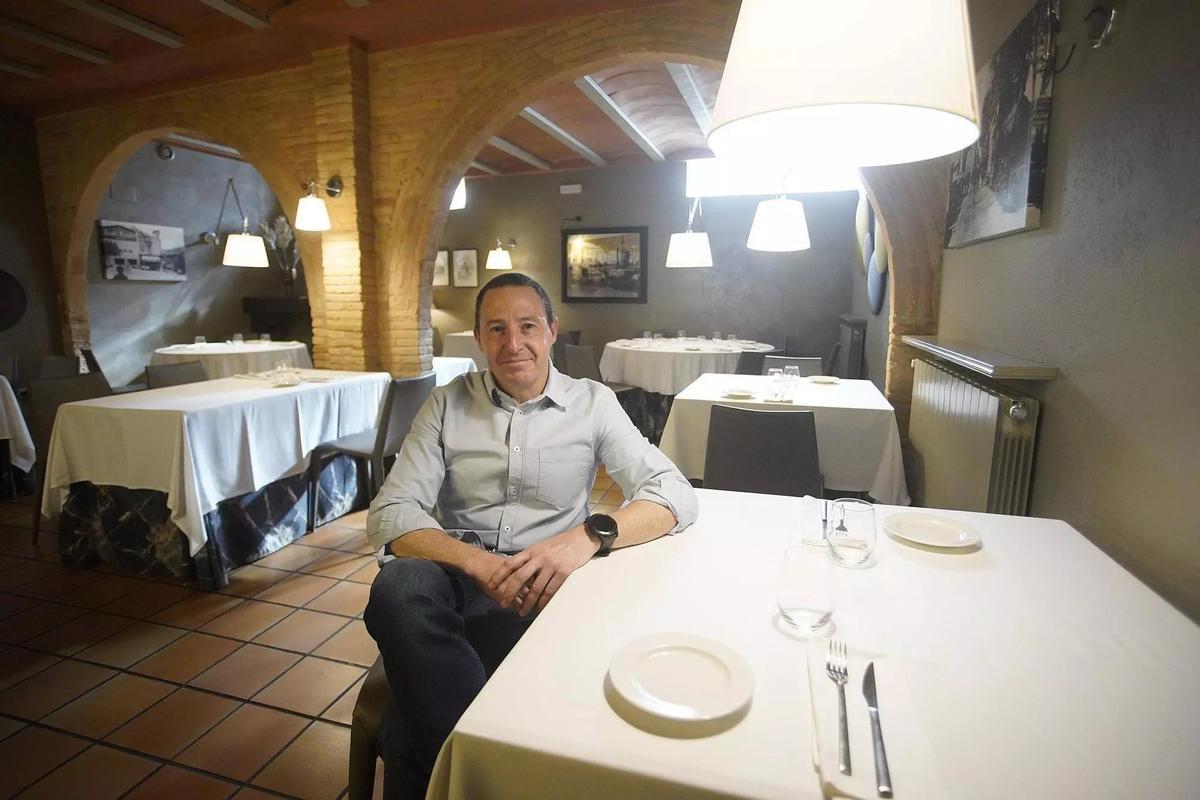 Pere Sala, propietario y jefe de sala de Ca la Pilar.