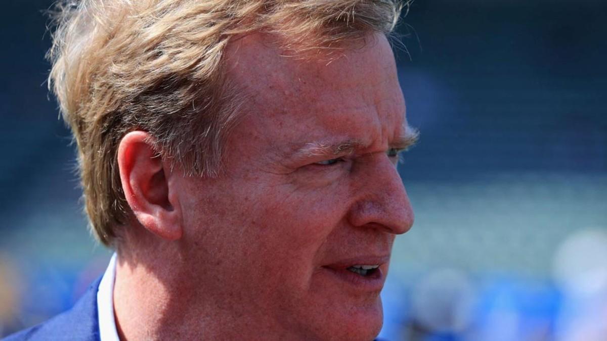 El comisionado de la NFL, Roger Goodell