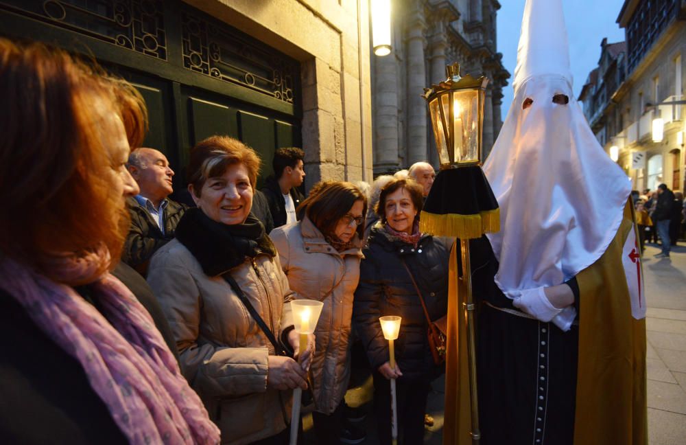 La procesión del Martes Santos en Pontevedra // Gustavo Santos