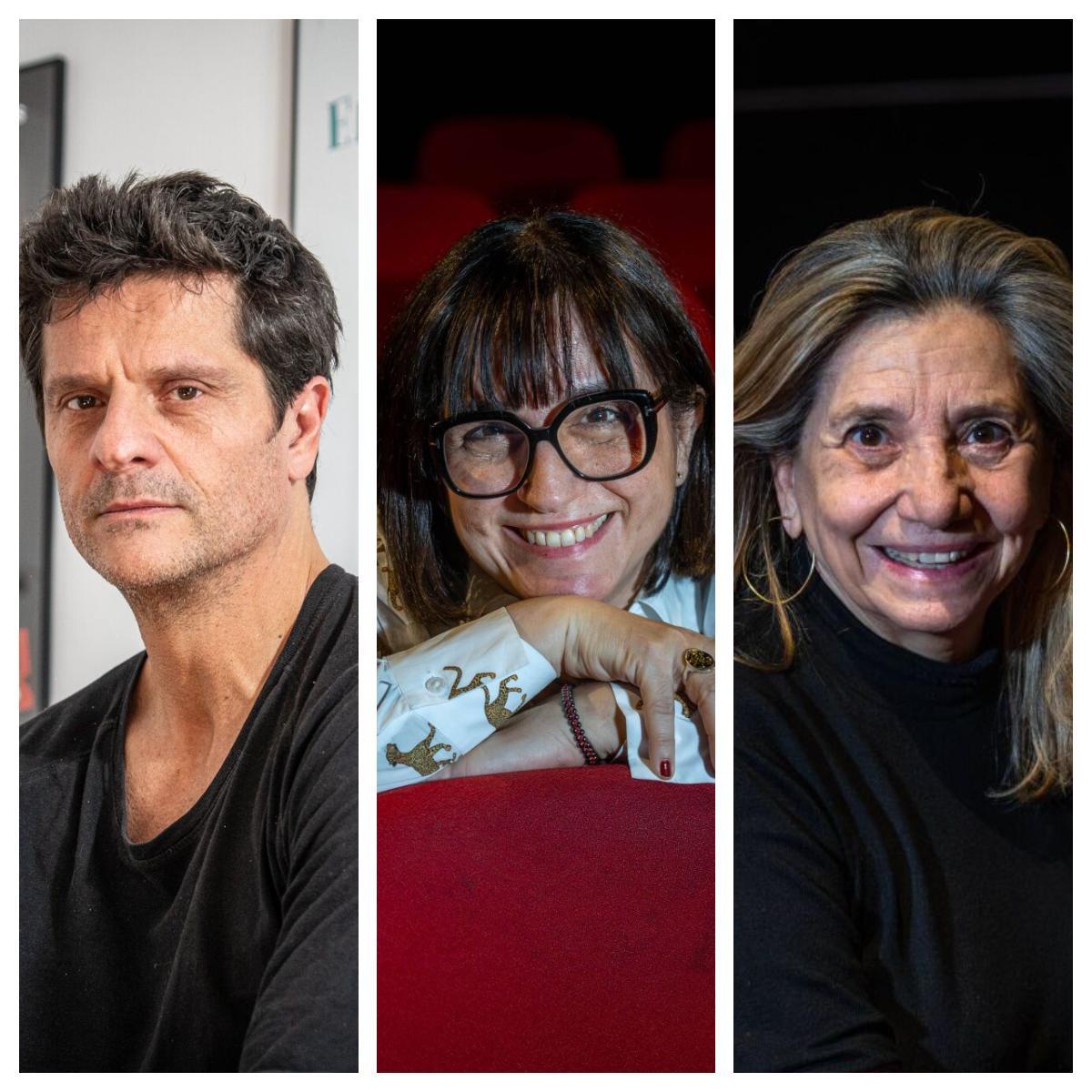 Los tres presidentes que ha tenido la Acadèmia del Cinema, que este domingo celebra los Premis Gaudí y su mayoría de edad: Joel Joan, Judith Colell (la actual presidente) e Isona Passola.
