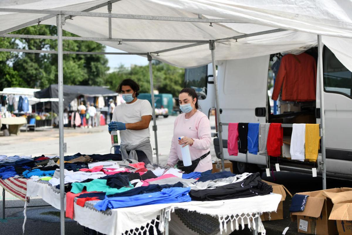 El mercadillo de Baltar regresa al completo El mercadillo de Baltar regresa al completo