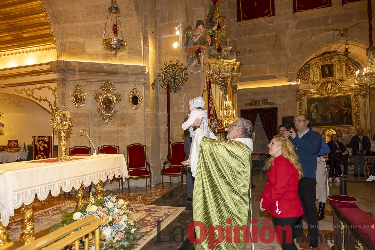 Presentación a la Vera Cruz de Caravaca de los niños nacidos en 2023