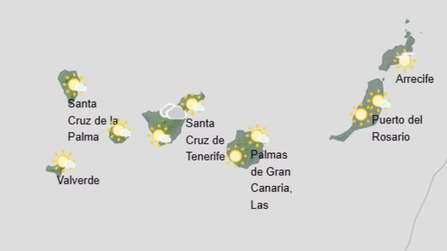¿Qué tiempo hará este miércoles en Canarias?