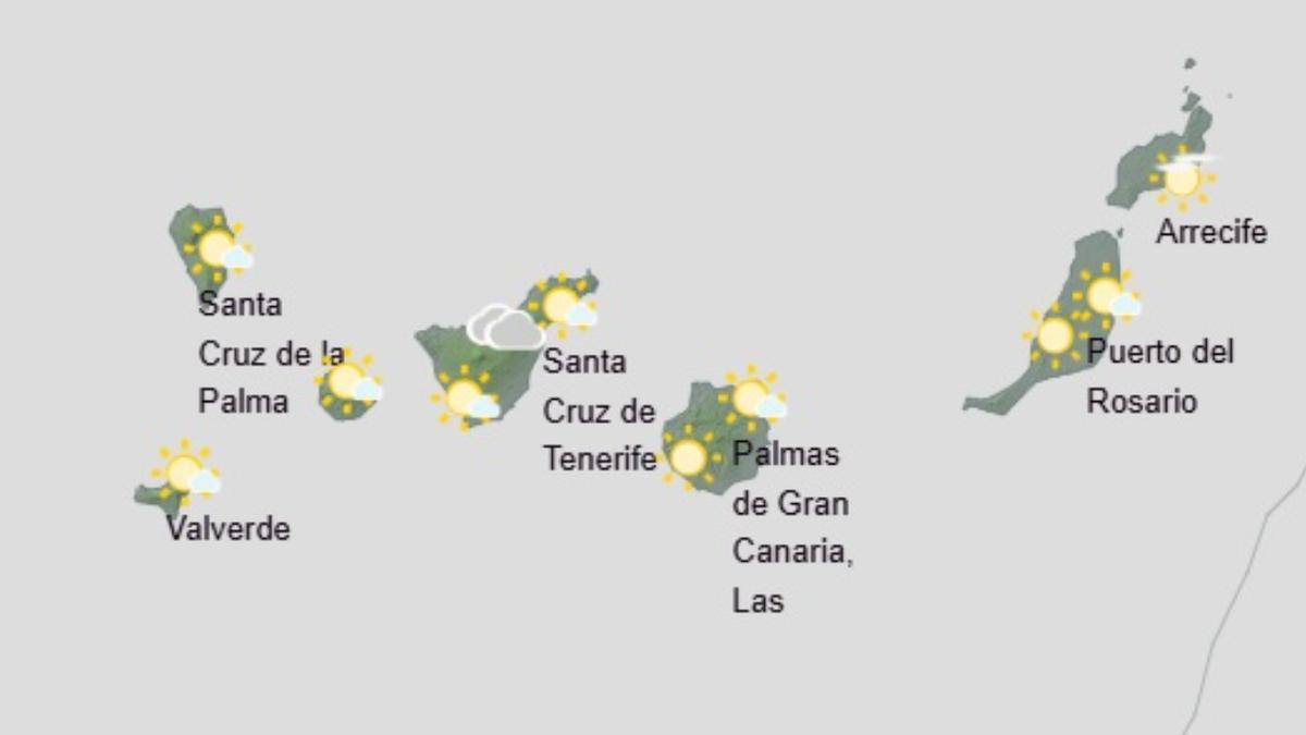 Previsión del tiempo para este miércoles, 11 de junio