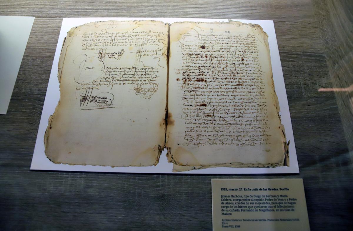 El Archivo Provincial acoge una muestra sobre Magallanes y Elcano El Archivo Provincial acoge una muestra sobre Magallanes y Elcano