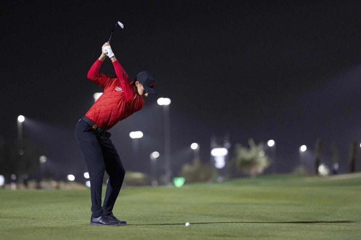 Buen arranque del barcelonés David Puig en el recorrido nocturno en Riyadh