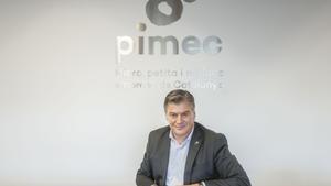 Entrevista con el presidente de Pimec, Antoni Cañete.