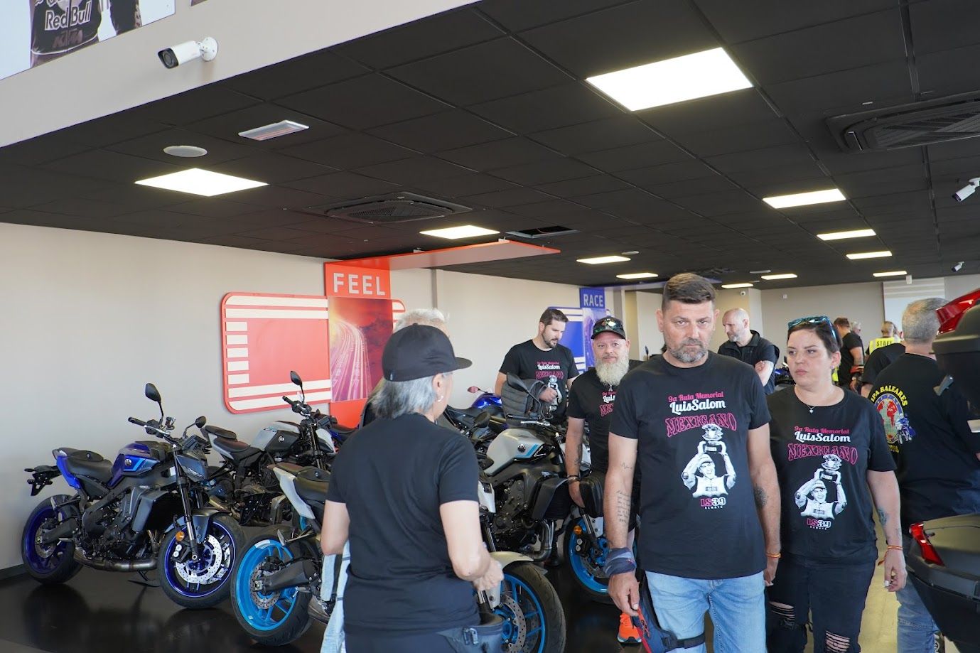 Las imágenes de la Ruta Memorial Luis Salom