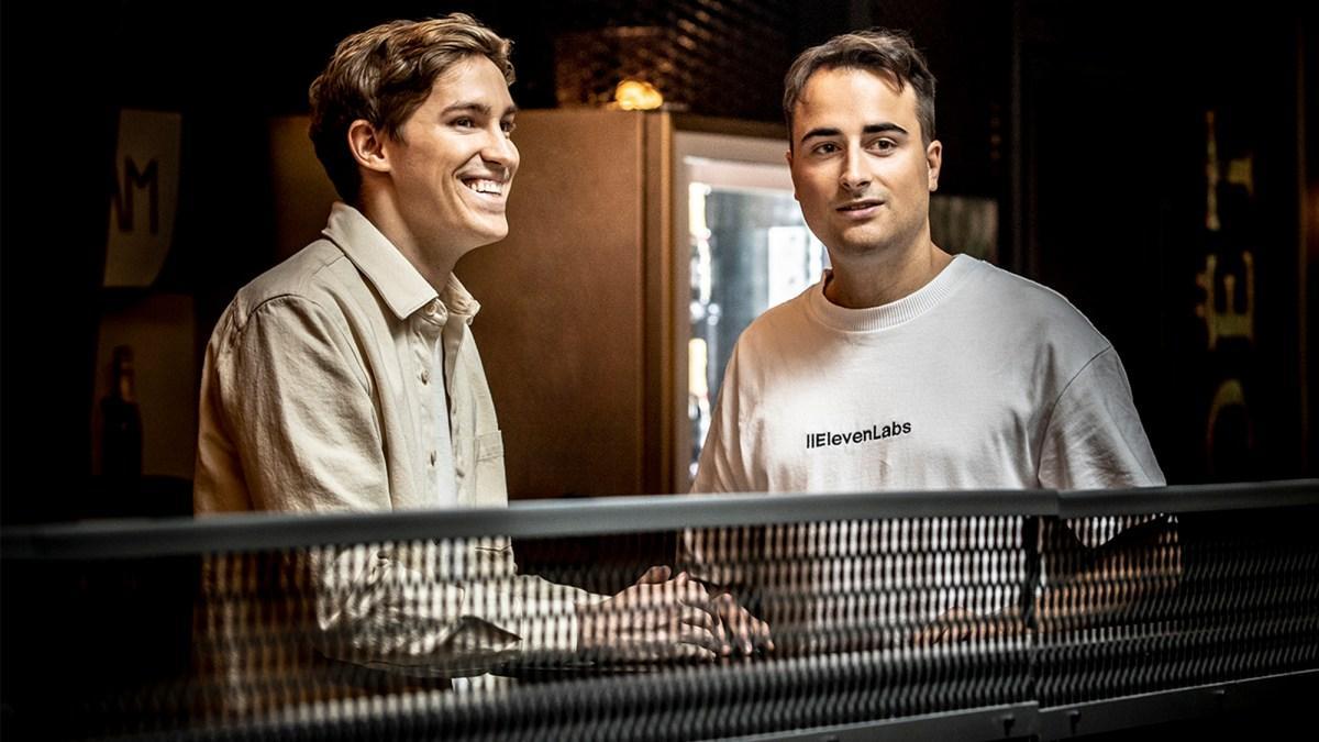 Mati Staniszewski y Piotr Dabkowski, fundadores de ElevenLabs, unicornio europeo de la IA.