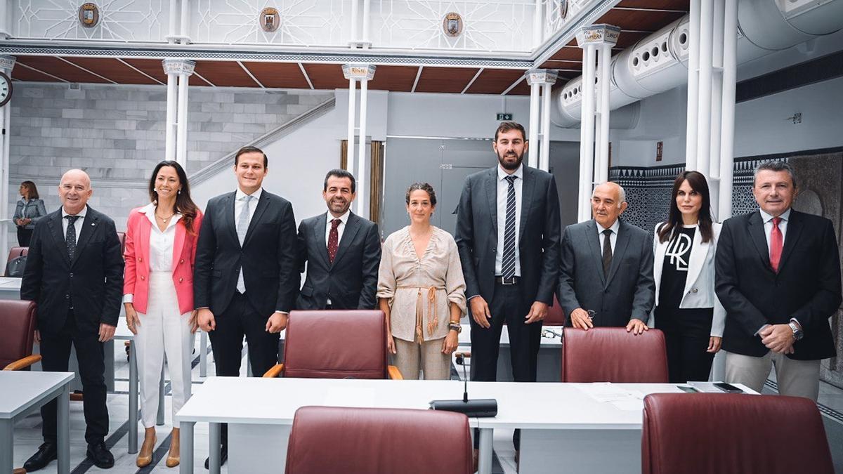 Miembros de Vox en la Asamblea Regional