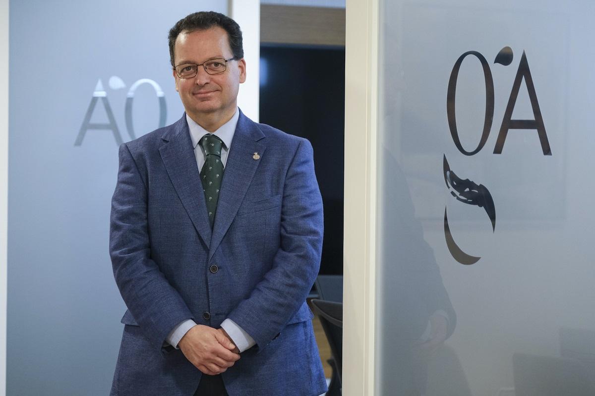El presidente del Colegio de Gestores Administrativos de Málaga, Daniel Quijada.