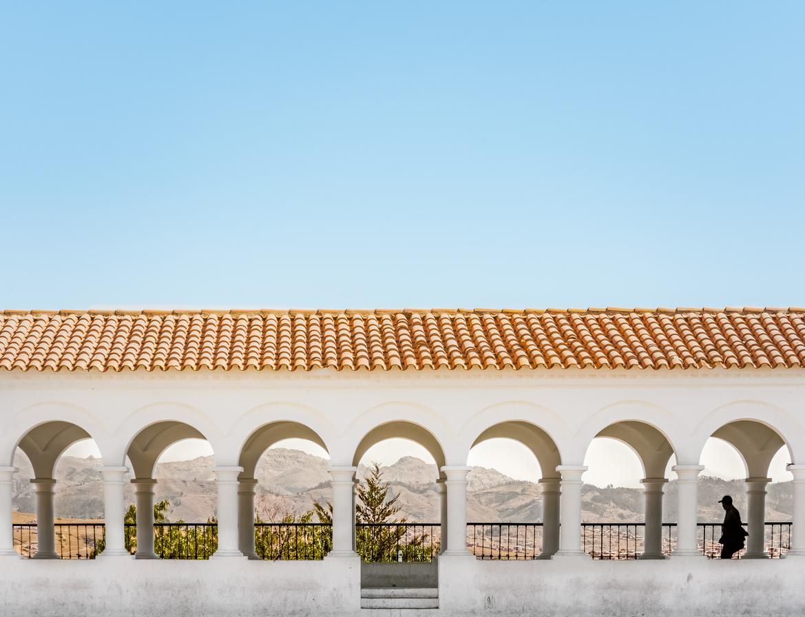 El mirador de la Recoleta ofrece una vista panorámica de Sucre