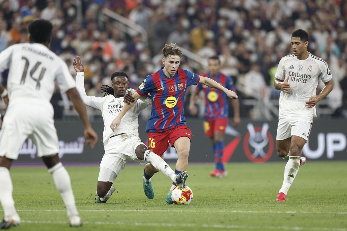 Final de la Supercopa de España: Barcelona - Real Madrid, en imágenes