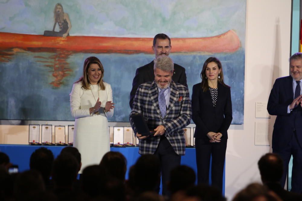 Los Reyes de España presiden la entrega de las distinciones que otorga el Ministerio de Cultura, correspondientes a 2016. José Coronado, Ricardo Darín, El Julio, Pedro Subijana o el Orfeón Donostiarra, entre los premiados.