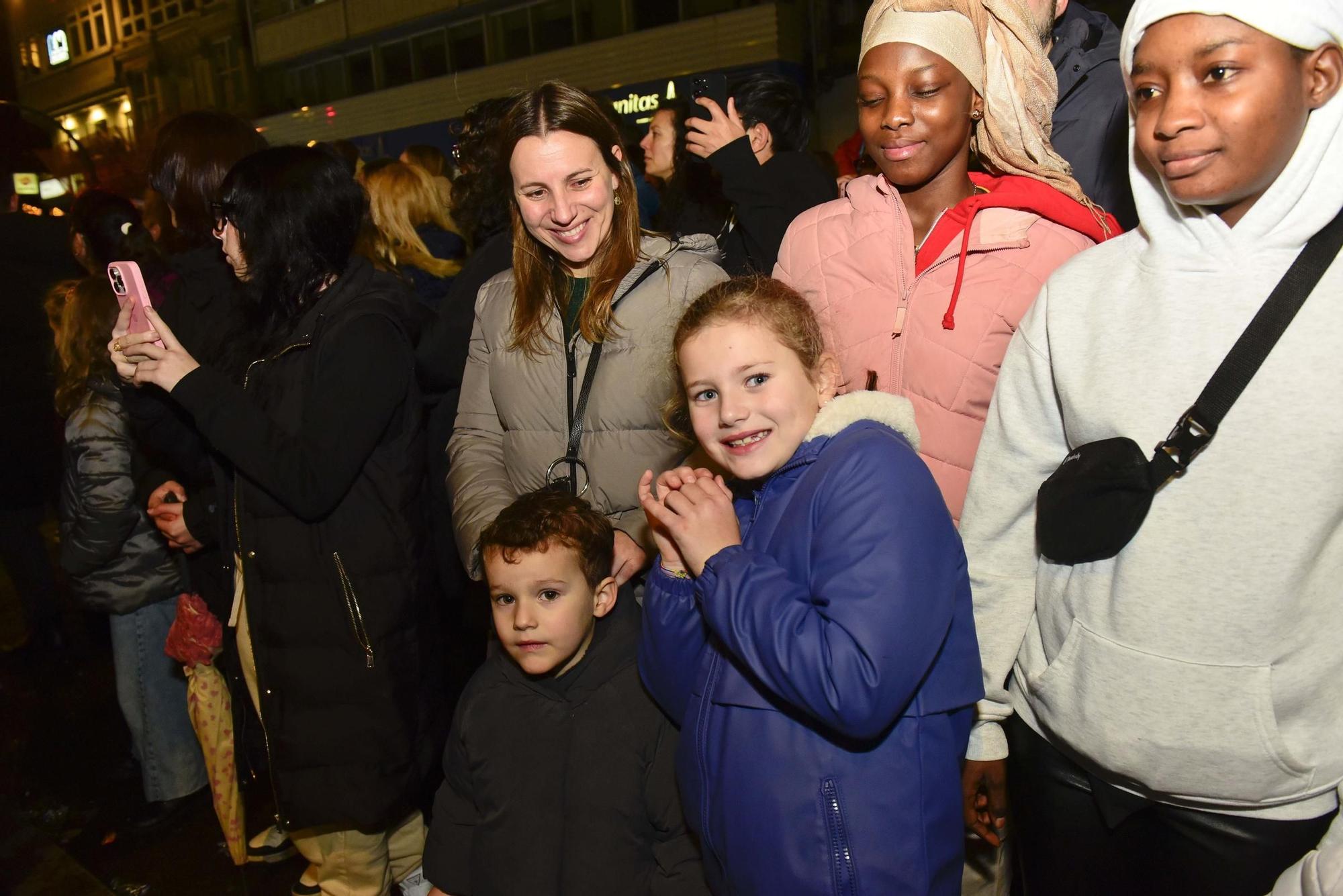La llegada de los Reyes Magos a María Pita