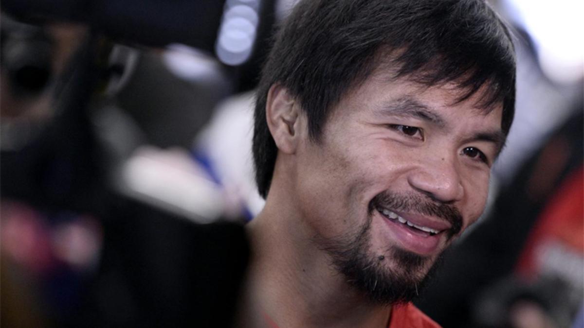 Pacquiao está en Hollywood