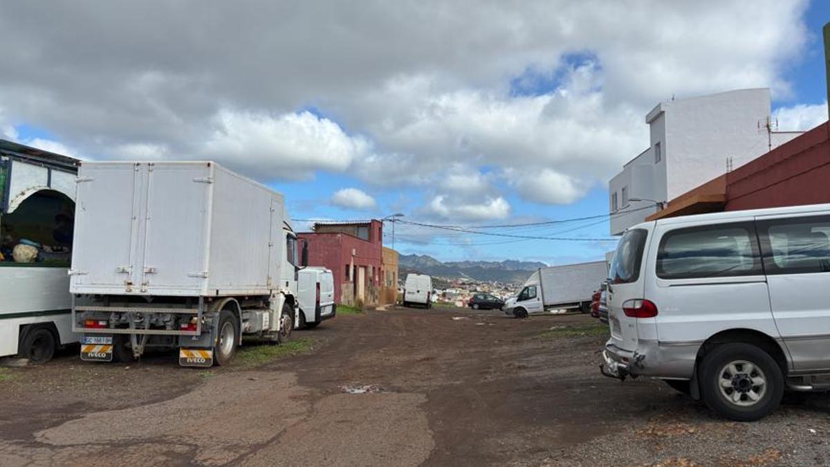 Calle Dalia, situada en el barrio de Barranco Grande, en Santa Cruz de Tenerife.