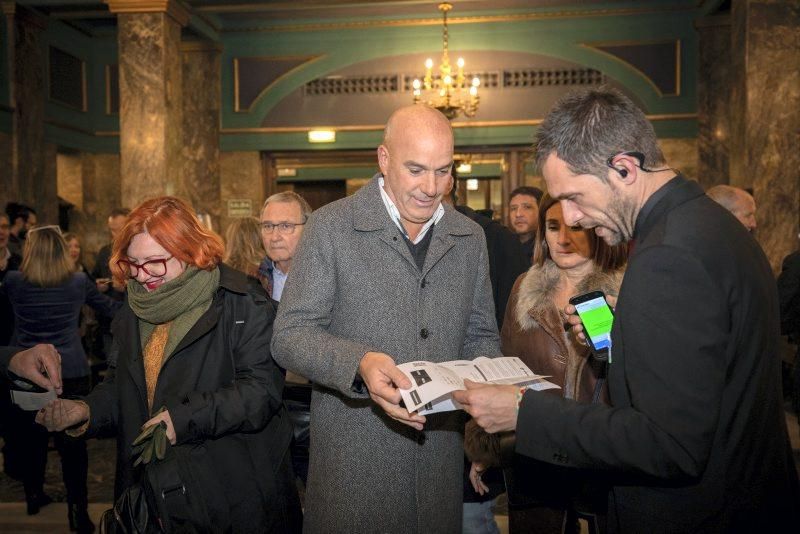 Concierto de Carbonell en el Teatro Principal de Zaragoza