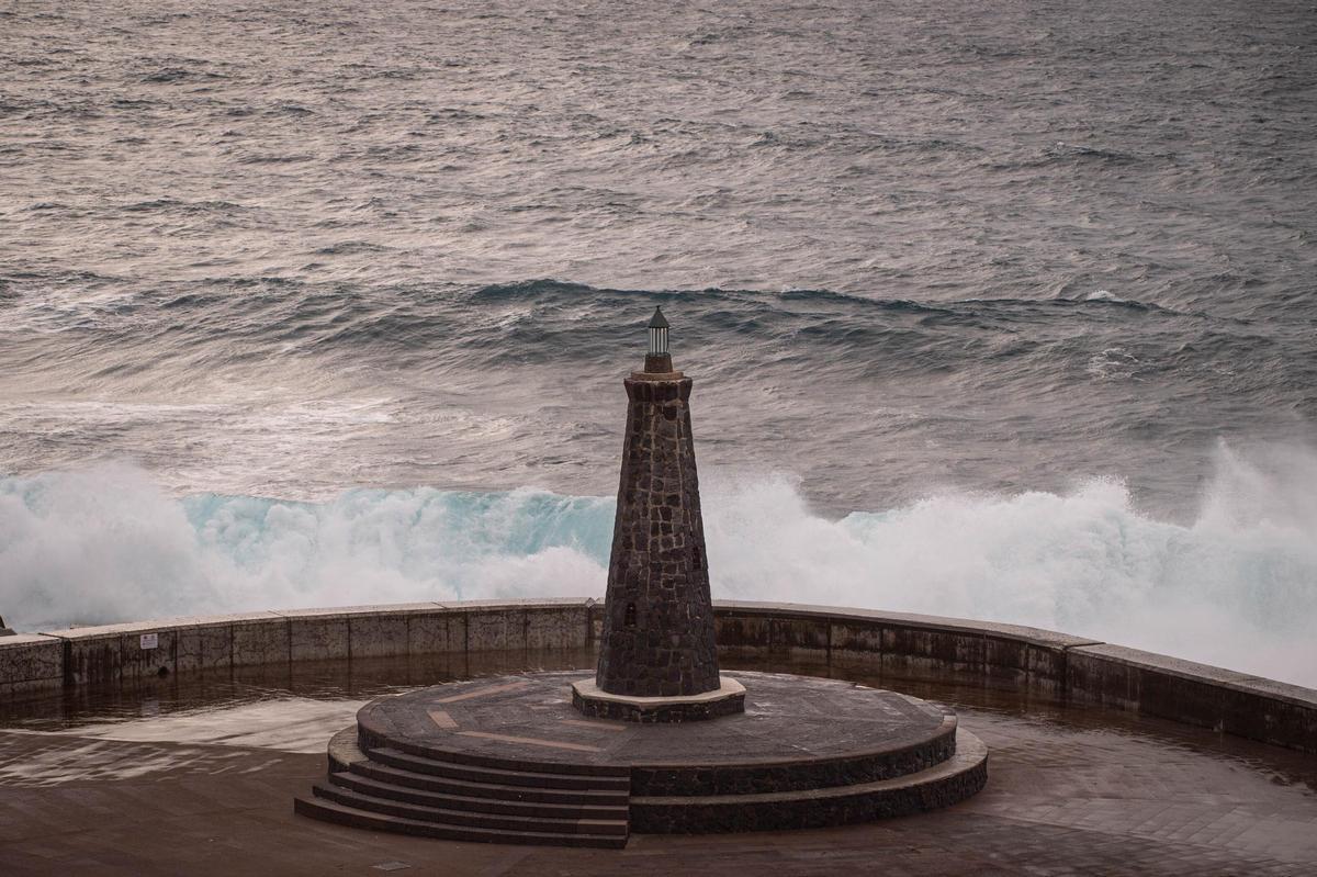 El temporal en Tenerife, en imágenes