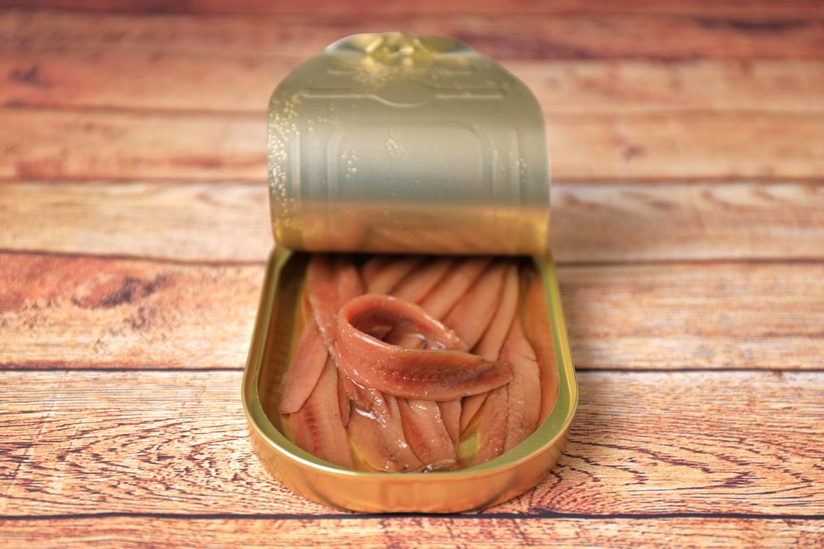 Una lata de anchoas de Santoña