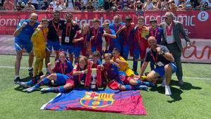 El Barça, campeón de LaLiga Promises