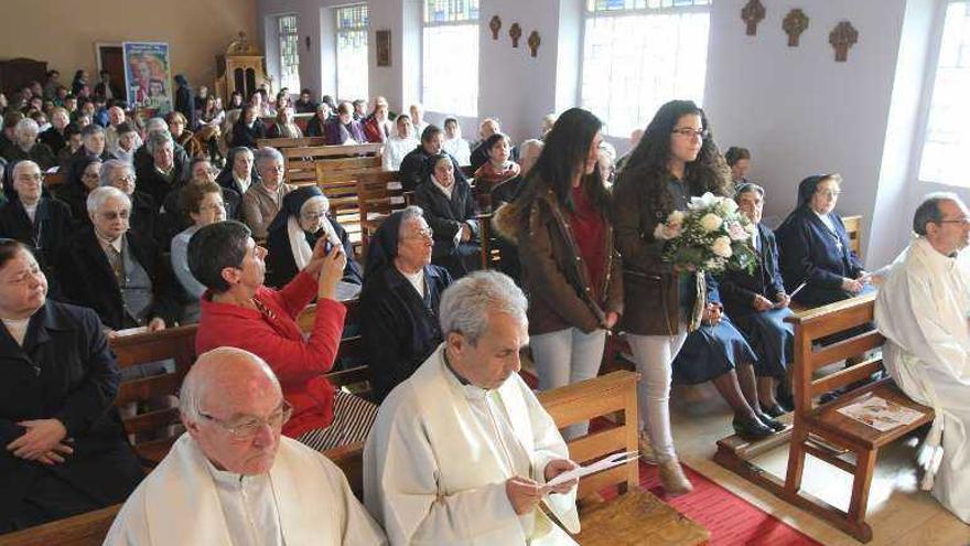 Eucaristía en la iglesia del Seminario Mayor. // Iñaki Osorio