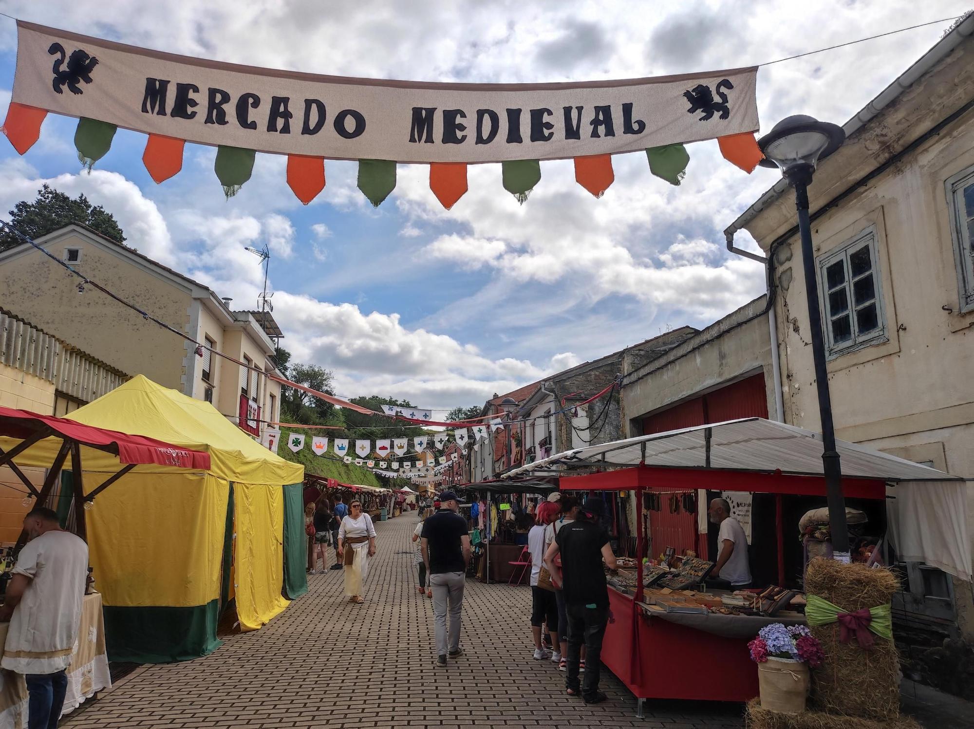 En imágenes: La transformación de Piantón para celebrar su mercado medieval