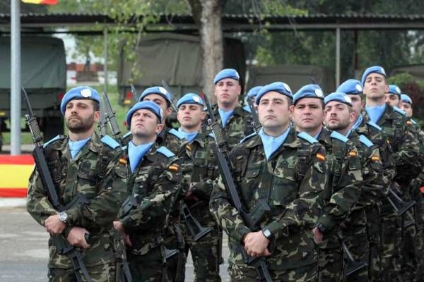 Despedida a las tropas cordobesas que parten a Líbano