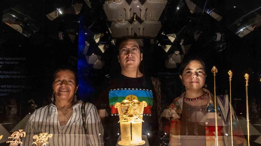 Las comunidades indígenas de Colombia descubren y valoran la nueva exposición del MARQ