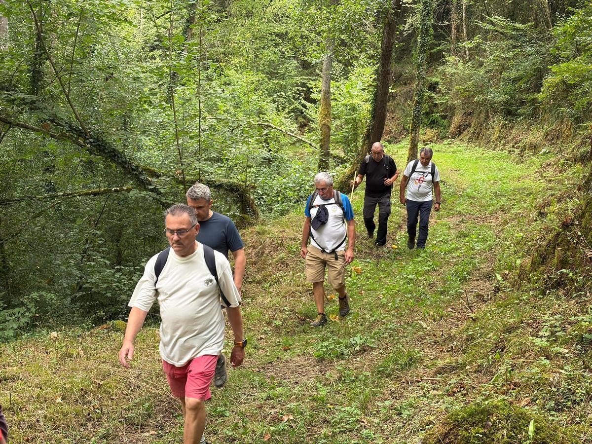 La caminata con el Grupo Montañero Moscón, en imágenes La caminata con el Grupo Montañero Moscón, en imágenes