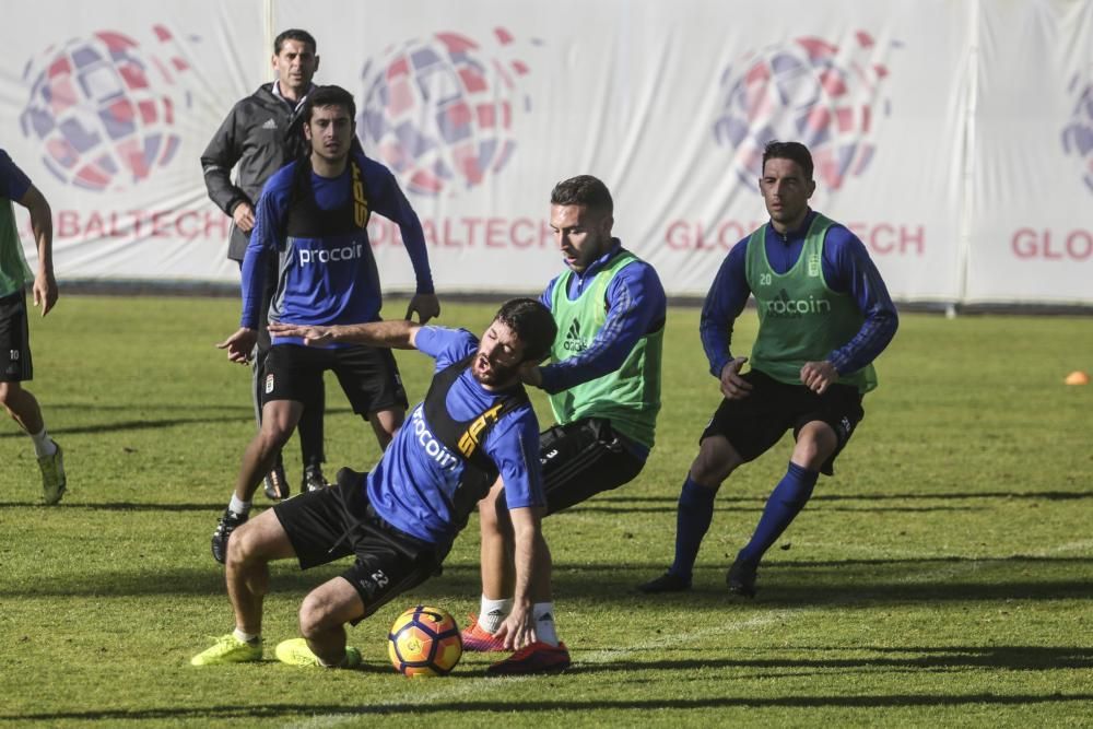 Entrenamiento del Real Oviedo