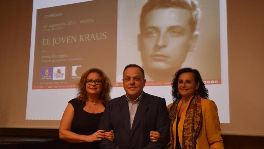 Kraus en la Casa de Colón. //R.