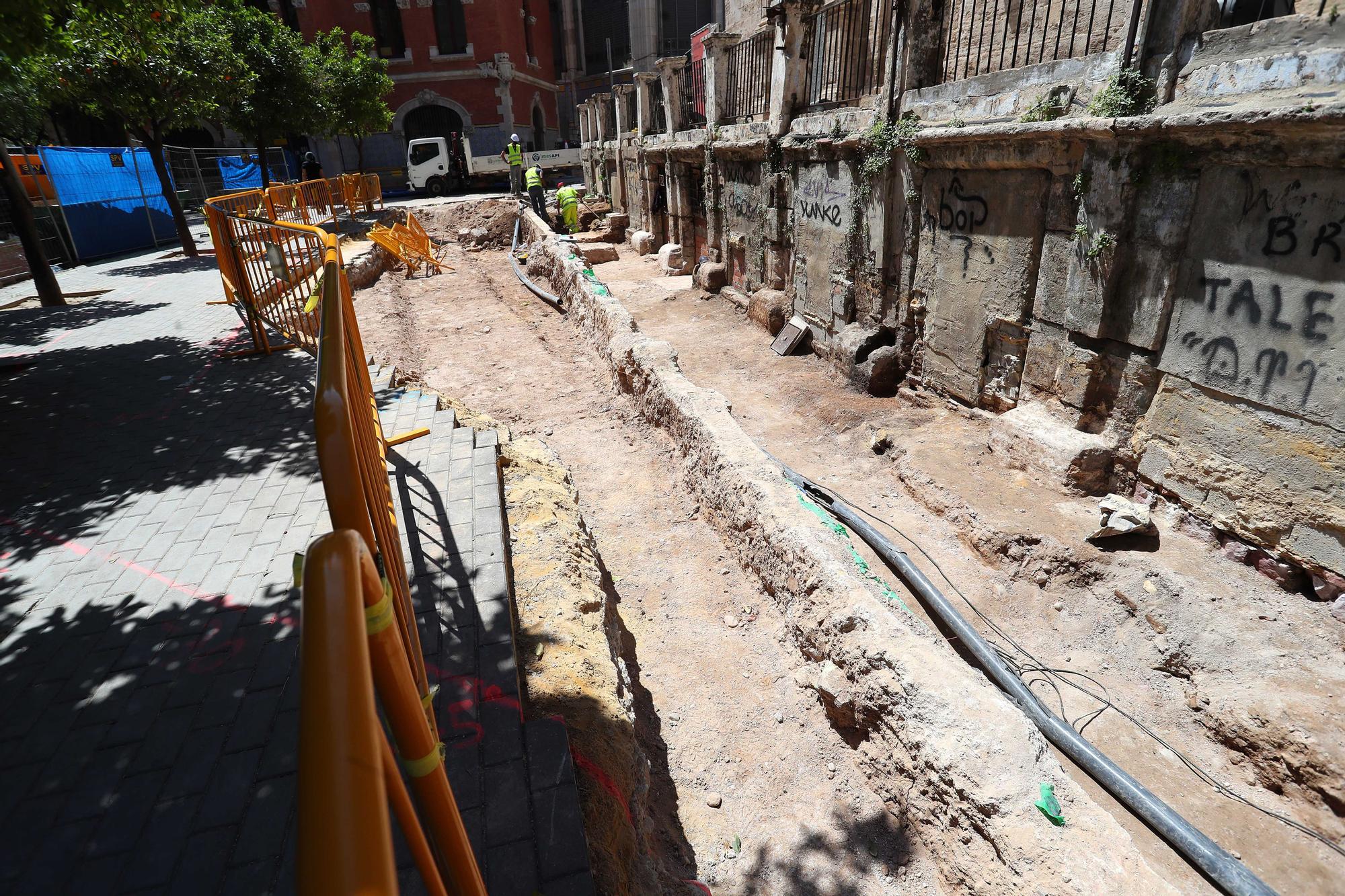 Así avanzan las Obras de la Plaza de Brujas